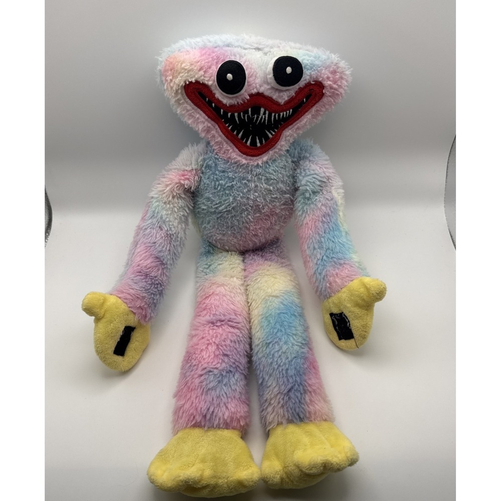 Huggy Wuggy Poppy Playtime Horror Game Rainbow 18'' Plush